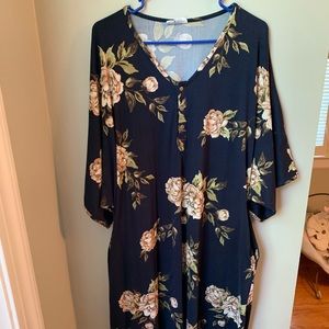 Dwell + Slumber Classic Caftan in Floral Print